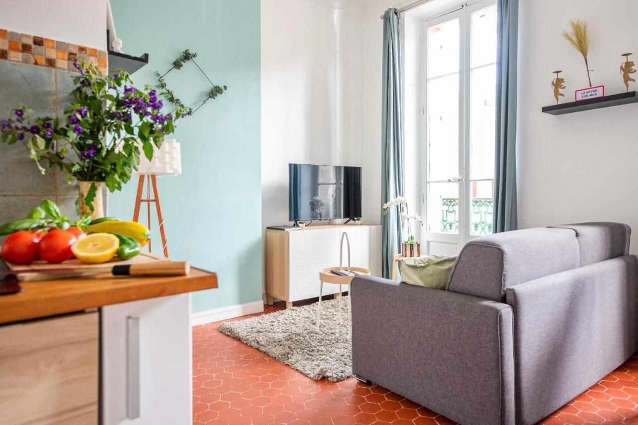 Bao Location - Ideal Pro & Couple - Animaux Acceptes - 5Min A Pied Centre Ville & Port - Commerces - Plages 1,9Km - Parking Gratuit - Wifi Hd La Seyne-sur-Mer Bagian luar foto