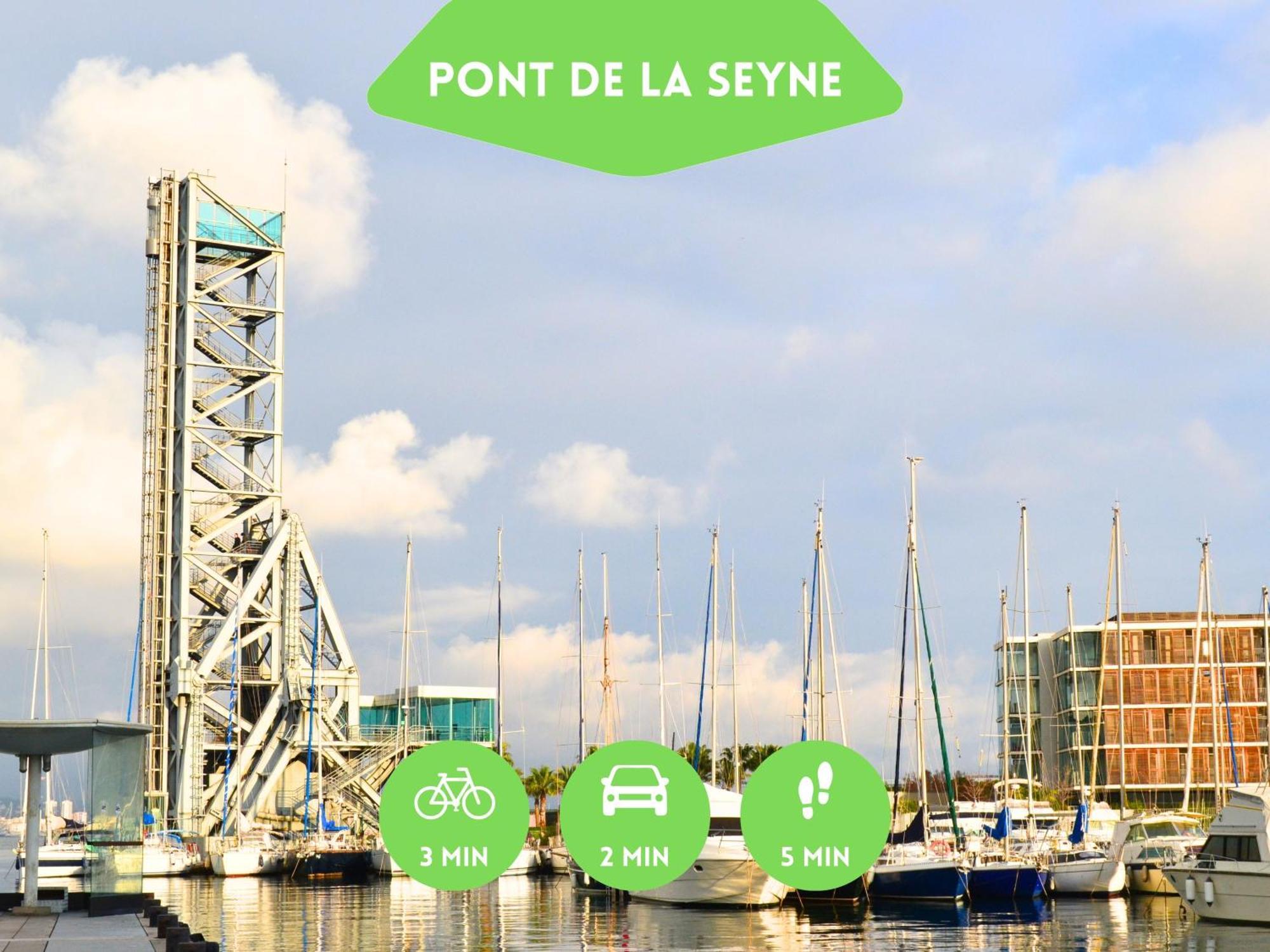 Bao Location - Ideal Pro & Couple - Animaux Acceptes - 5Min A Pied Centre Ville & Port - Commerces - Plages 1,9Km - Parking Gratuit - Wifi Hd La Seyne-sur-Mer Bagian luar foto