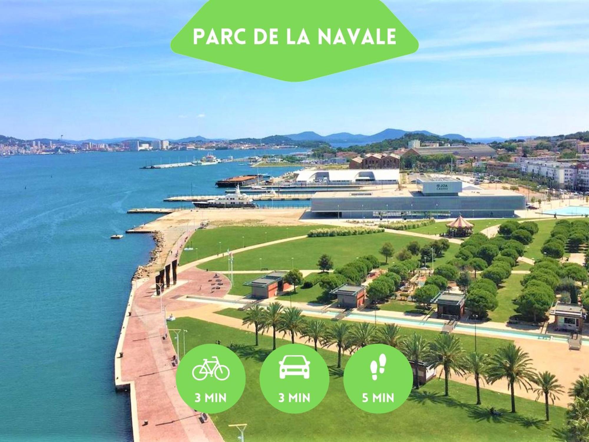 Bao Location - Ideal Pro & Couple - Animaux Acceptes - 5Min A Pied Centre Ville & Port - Commerces - Plages 1,9Km - Parking Gratuit - Wifi Hd La Seyne-sur-Mer Bagian luar foto