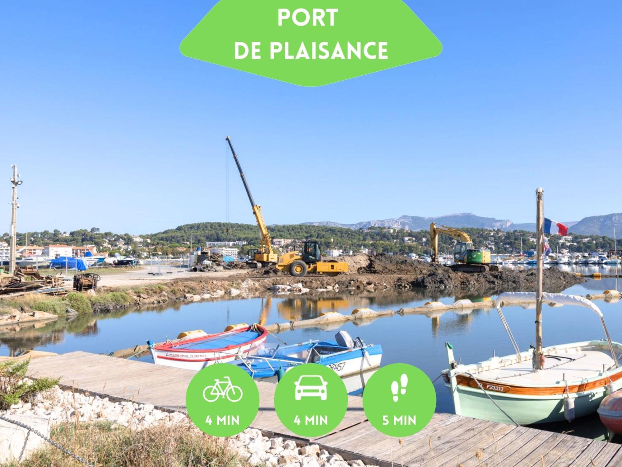 Bao Location - Ideal Pro & Couple - Animaux Acceptes - 5Min A Pied Centre Ville & Port - Commerces - Plages 1,9Km - Parking Gratuit - Wifi Hd La Seyne-sur-Mer Bagian luar foto